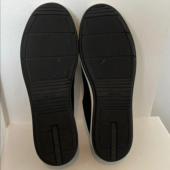 Prada Men's Calzature Uomo Black Sneakers