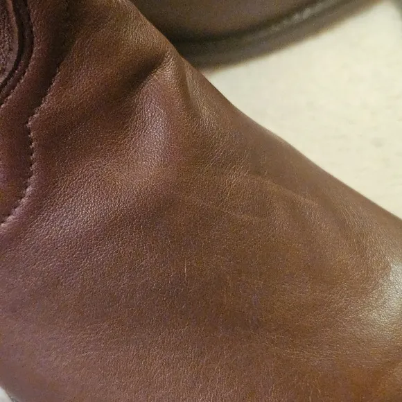 Preowned Tecovas The PENNY Leather  Boot Women Sz 10.5 B In BOURBON CALF