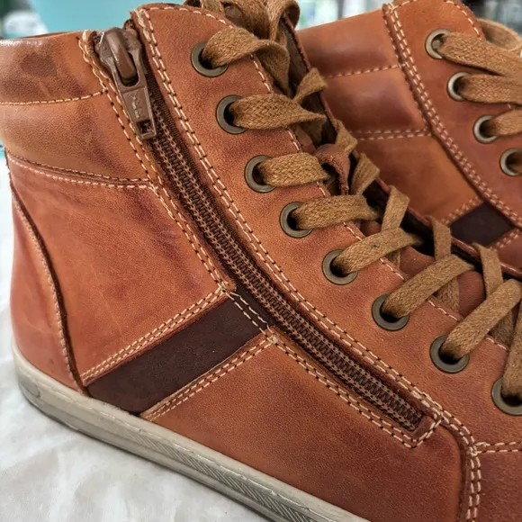Propet Men's Lucas Hi Skate Shoe - Brown Size 8