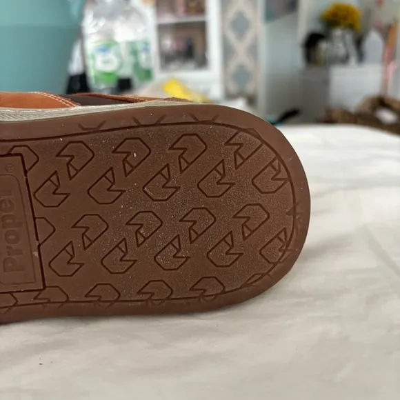 Propet Men's Lucas Hi Skate Shoe - Brown Size 8