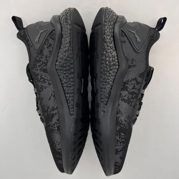 Puma Mens 1925989-01 Black Hybrid NX Rave Low Lace Up Size 8.5 Running Shoes