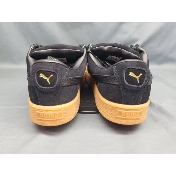 Puma Suede XL Skate Jr Sneakers Black Vine Gum Boys Size 6.5 NEW NO BOX!