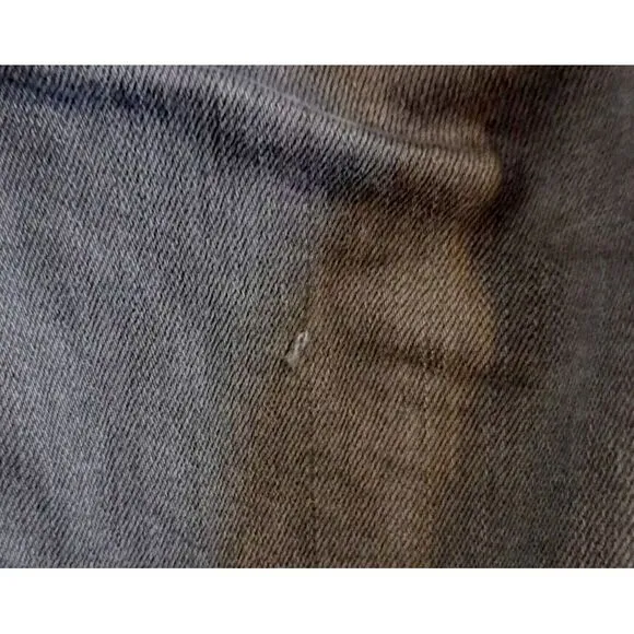 Rag‎ &amp; Bone Cate Mid Rise Ankle Skinny Jean Minna 25 Faded Black Gray Zip Ankle