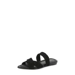 Rag &amp; Bone Lewis Pointed Toe Suede Sandal Black Womens Size 8