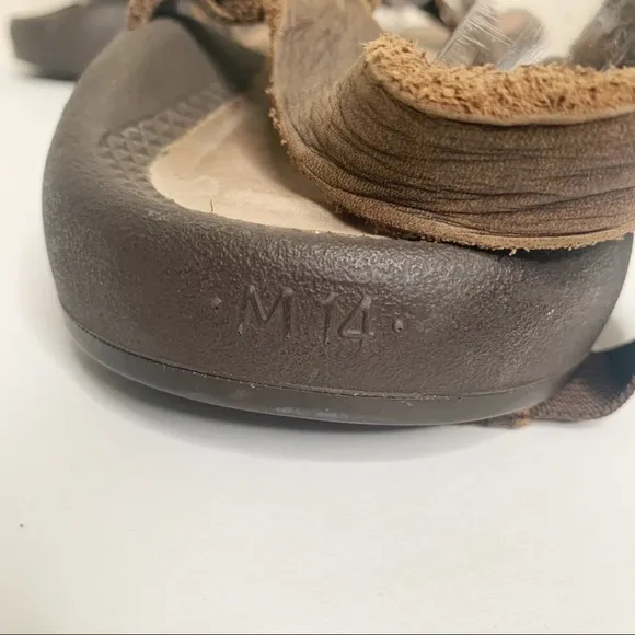 Rare Chaco Z/1 Leather Sandals Men's Discontinued