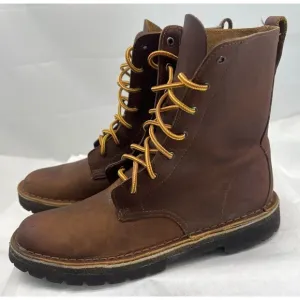 Rare Clarks Originals Desert Mali Boots Leather US 8.5 Size Men’s