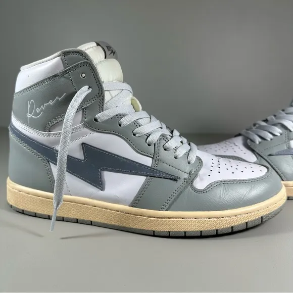 Rare Kool Kiy ‘85 Reves Paris Hi Cool Grey Sneakers