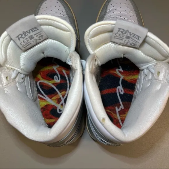 Rare Kool Kiy ‘85 Reves Paris Hi Cool Grey Sneakers