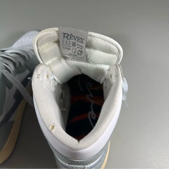 Rare Kool Kiy ‘85 Reves Paris Hi Cool Grey Sneakers