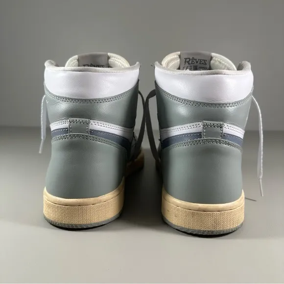 Rare Kool Kiy ‘85 Reves Paris Hi Cool Grey Sneakers