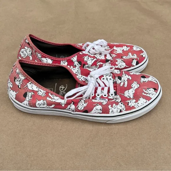 Rare Vans Disney 101 Dalmatians Skate Shoes Men's Size 10.5 Women's Size 12
