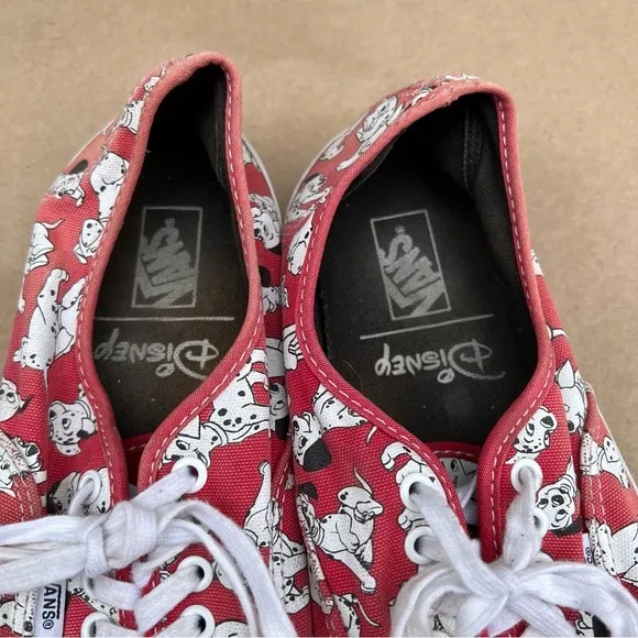 Rare Vans Disney 101 Dalmatians Skate Shoes Men's Size 10.5 Women's Size 12