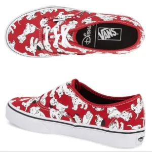 Rare Vans Disney 101 Dalmatians Skate Shoes Men's Size 10.5 Women's Size 12