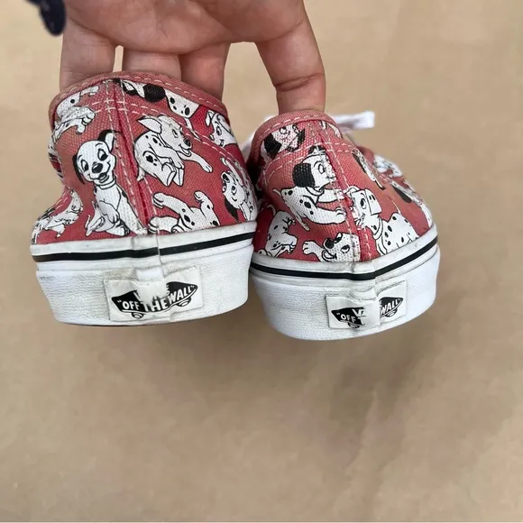 Rare Vans Disney 101 Dalmatians Skate Shoes Men's Size 10.5 Women's Size 12