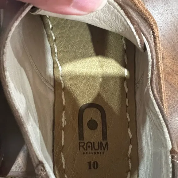 Raum Brown Leather Shoes