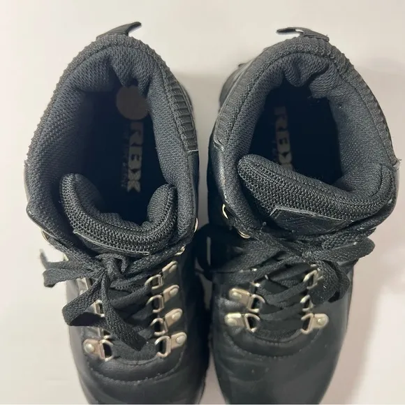 RBX Nitro Hiking Black Outdoor Lace Up Boots Size 8