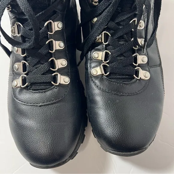 RBX Nitro Hiking Black Outdoor Lace Up Boots Size 8