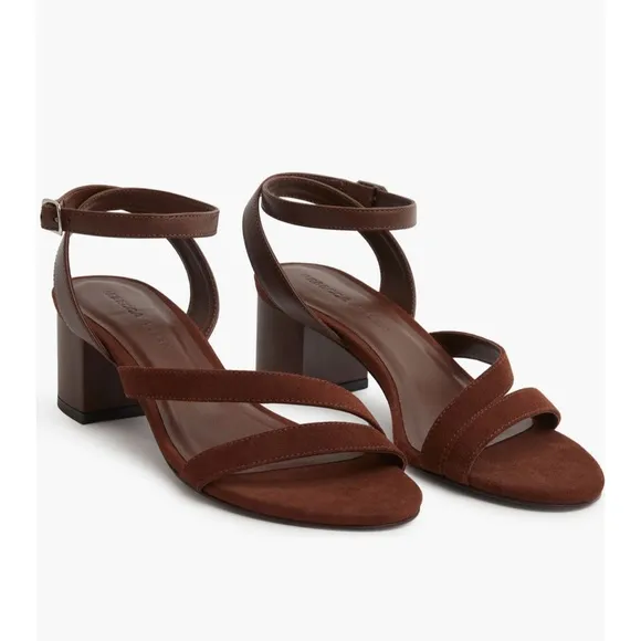 REBECCA ALLEN the block Sandy ankle strap sandals size 36.5