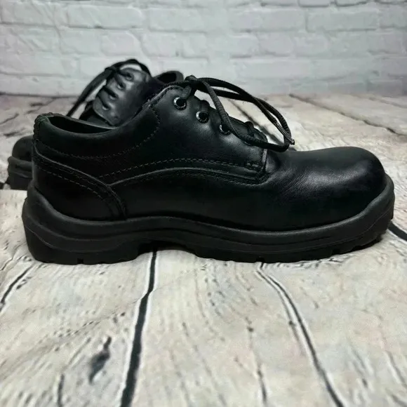 Red Wing 133 Mens Size 9.5 D Black Leather Laces Ankle Casual Work Boots