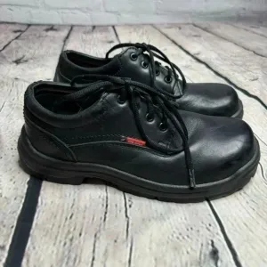 Red Wing 133 Mens Size 9.5 D Black Leather Laces Ankle Casual Work Boots