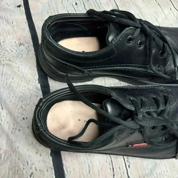 Red Wing 133 Mens Size 9.5 D Black Leather Laces Ankle Casual Work Boots