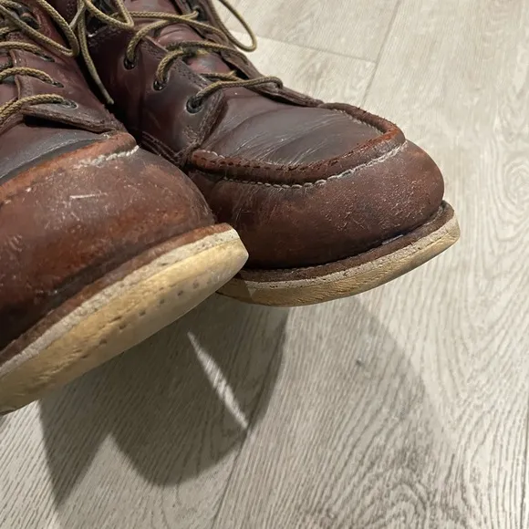 Red Wing 405 Waterproof Moc Soft Toe Traction Tred Work Boots Men's size 11.5