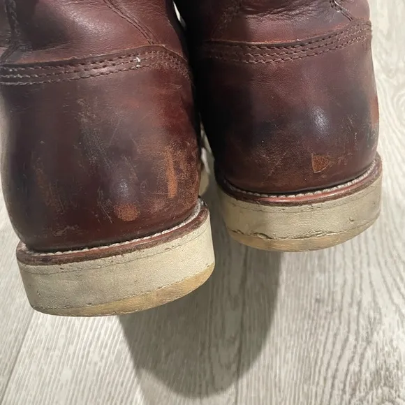 Red Wing 405 Waterproof Moc Soft Toe Traction Tred Work Boots Men's size 11.5