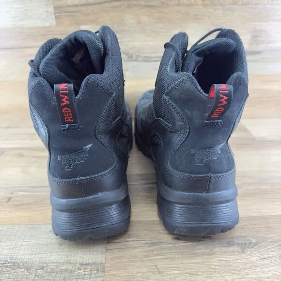 Red Wing 8690 Mens Sz 11.5 TruHiker 6 Inch Tactical Waterproof Black Wor…