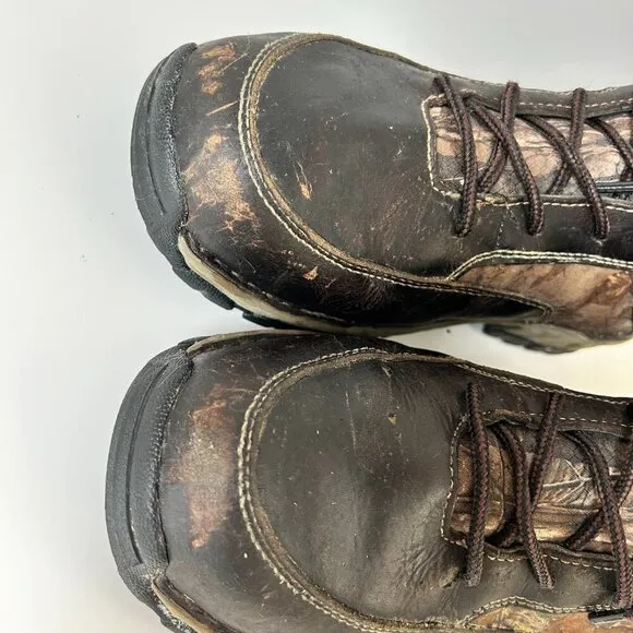 Red Wing Boots Mens 10 Brown Camo Irish Setter 600g Hunt ScentBan Primaloft Work