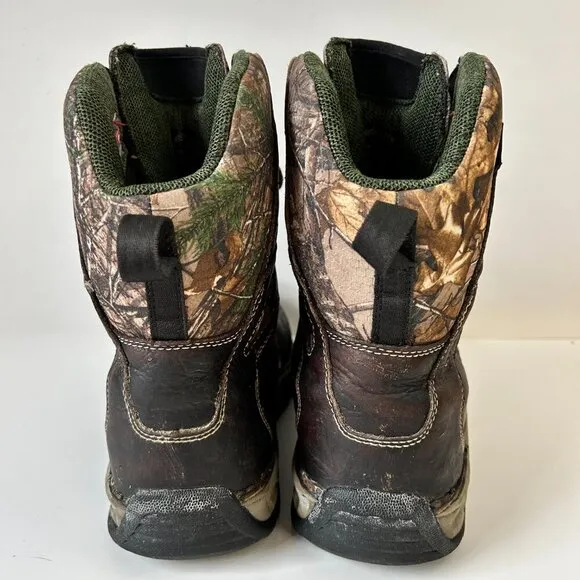 Red Wing Boots Mens 10 Brown Camo Irish Setter 600g Hunt ScentBan Primaloft Work