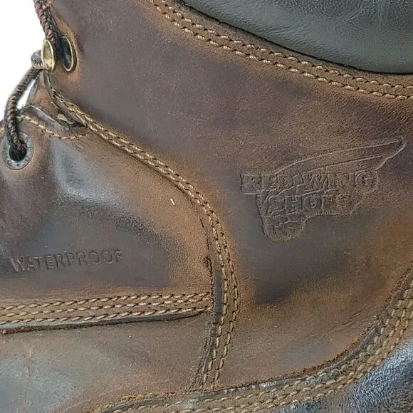 Red Wing Boots Mens 4215 DYNAFORCE Steel Toe Waterproof Work Boots - 12 D