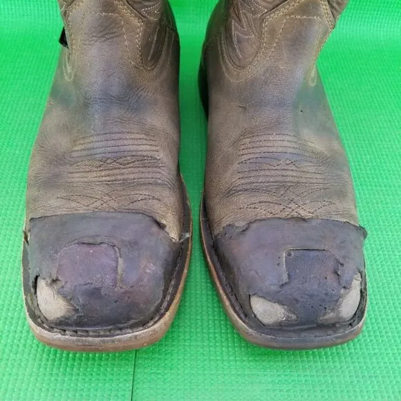 Red Wing Irish Setter 83912 Western Leather Steel Toe Work Boots Mens 10 Cowboy