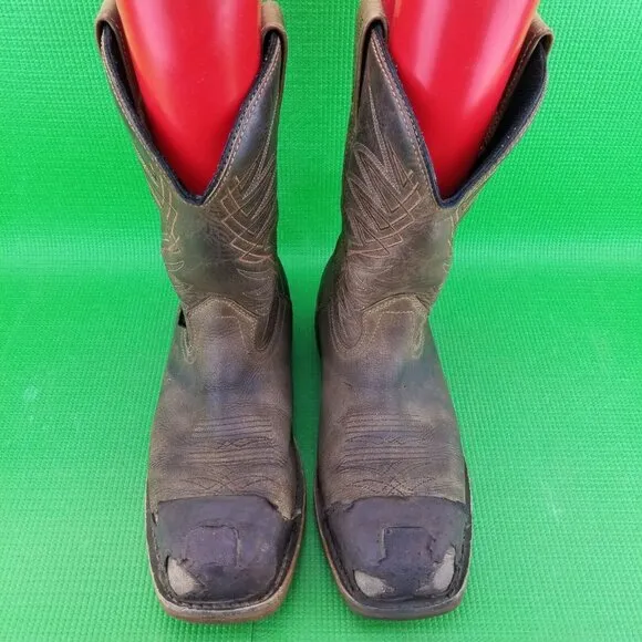 Red Wing Irish Setter 83912 Western Leather Steel Toe Work Boots Mens 10 Cowboy