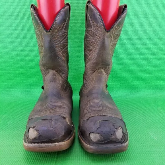 Red Wing Irish Setter 83912 Western Leather Steel Toe Work Boots Mens 10 Cowboy