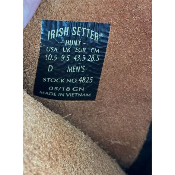 Red Wing Irish Setter Deadwood 4825 Mens Western Boots Brown Leather Sz 10.5