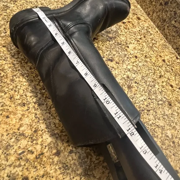 Red Wing Vntg Pecos ? Pull On Black Leather Work Biker Boots Men’s 9 Sole Damage