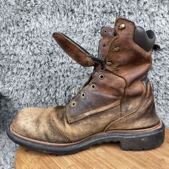 Red Wing Work Boots Dynaforce Men's 10.5 D Distressed 0919