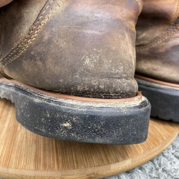 Red Wing Work Boots Dynaforce Men's 10.5 D Distressed 0919
