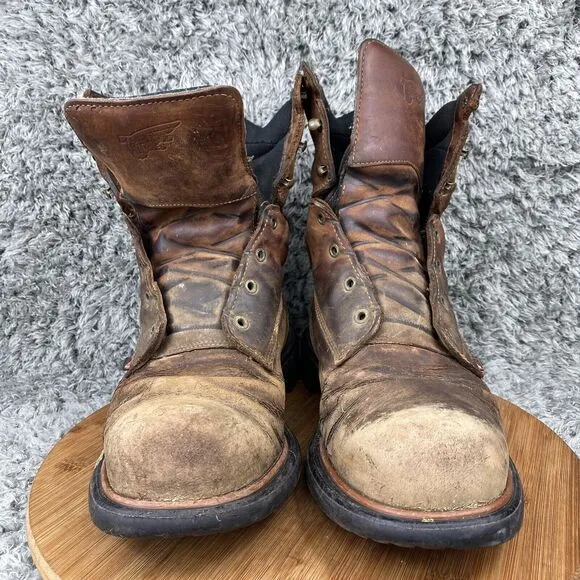 Red Wing Work Boots Dynaforce Men's 10.5 D Distressed 0919