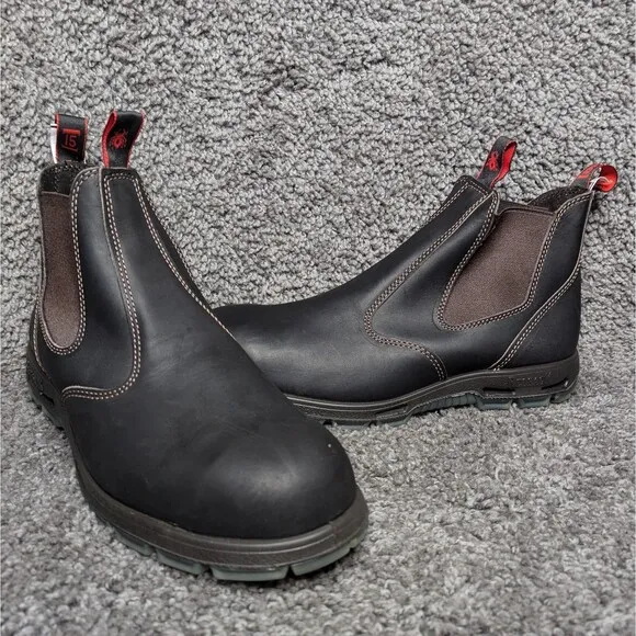 Redback Hardtoe Boots Men's Size 15 New Black Work Boots