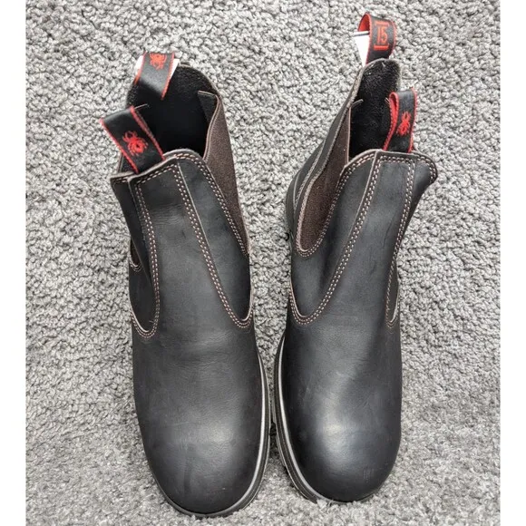 Redback Hardtoe Boots Men's Size 15 New Black Work Boots