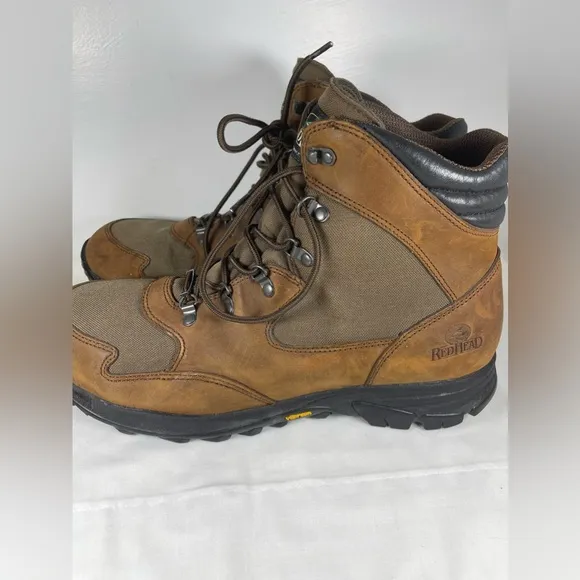 Redhead men’s size 13M hiking/work boots-leather upper-worn once! Gore-Tex vibra