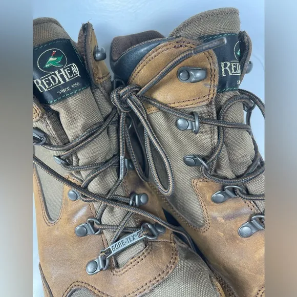 Redhead men’s size 13M hiking/work boots-leather upper-worn once! Gore-Tex vibra