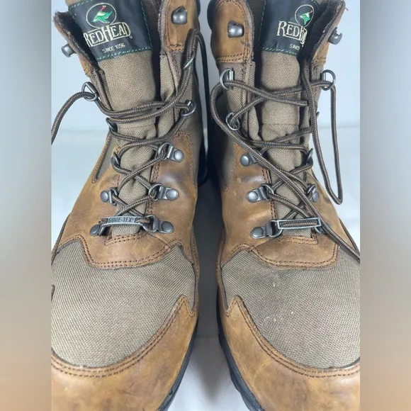 Redhead men’s size 13M hiking/work boots-leather upper-worn once! Gore-Tex vibra