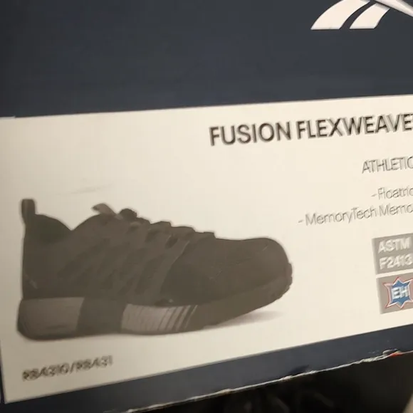 Reebok Fusion Flexweave RB4310 Composite Safety Toe Work Shoes Sneaker M…