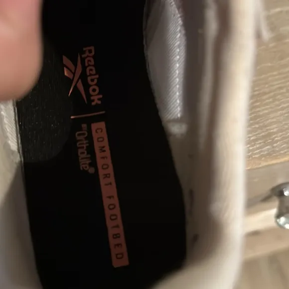 Reebok Women's Shoes - Cream and Orange