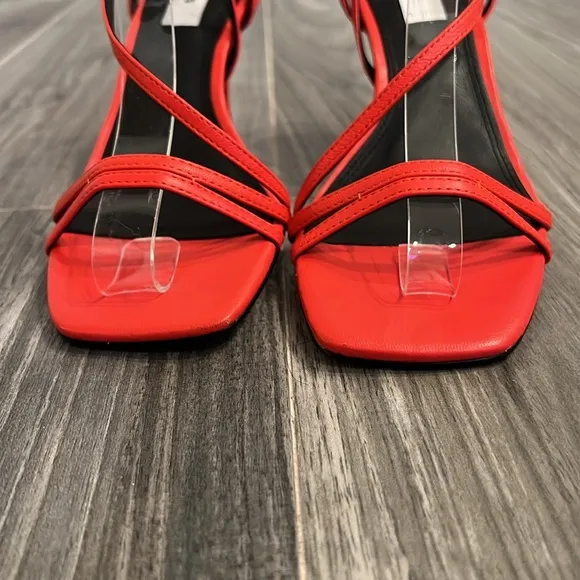 REISS Bali Leather Strappy Sandals