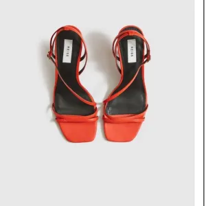 REISS Bali Leather Strappy Sandals