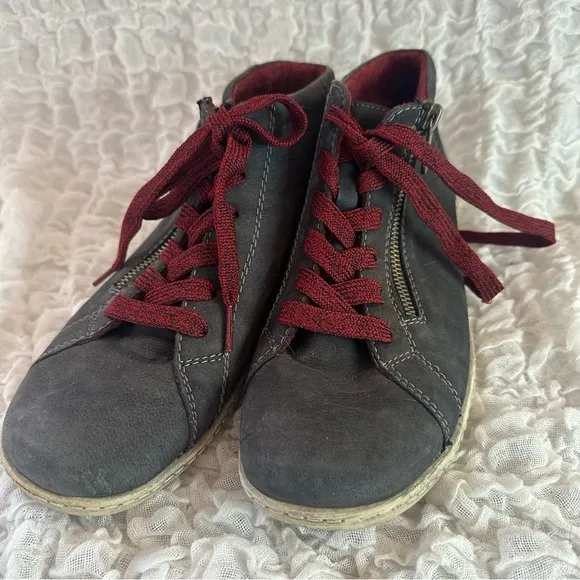 Remonte Tex Nubuck Ankle Boot Shoes Size 40/8.5-9