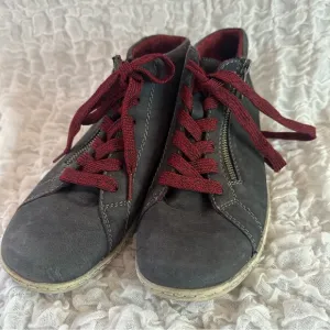 Remonte Tex Nubuck Ankle Boot Shoes Size 40/8.5-9